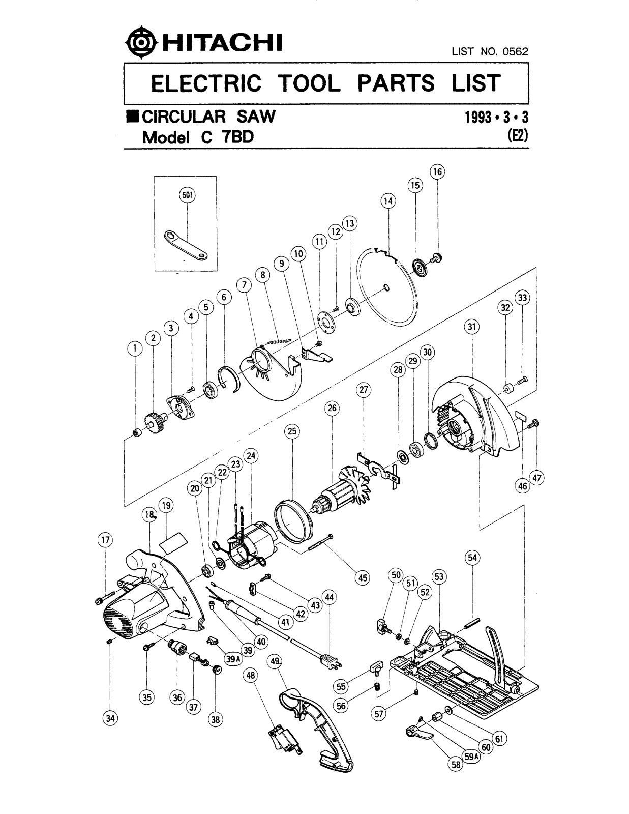 Hitachi C7BD User Manual