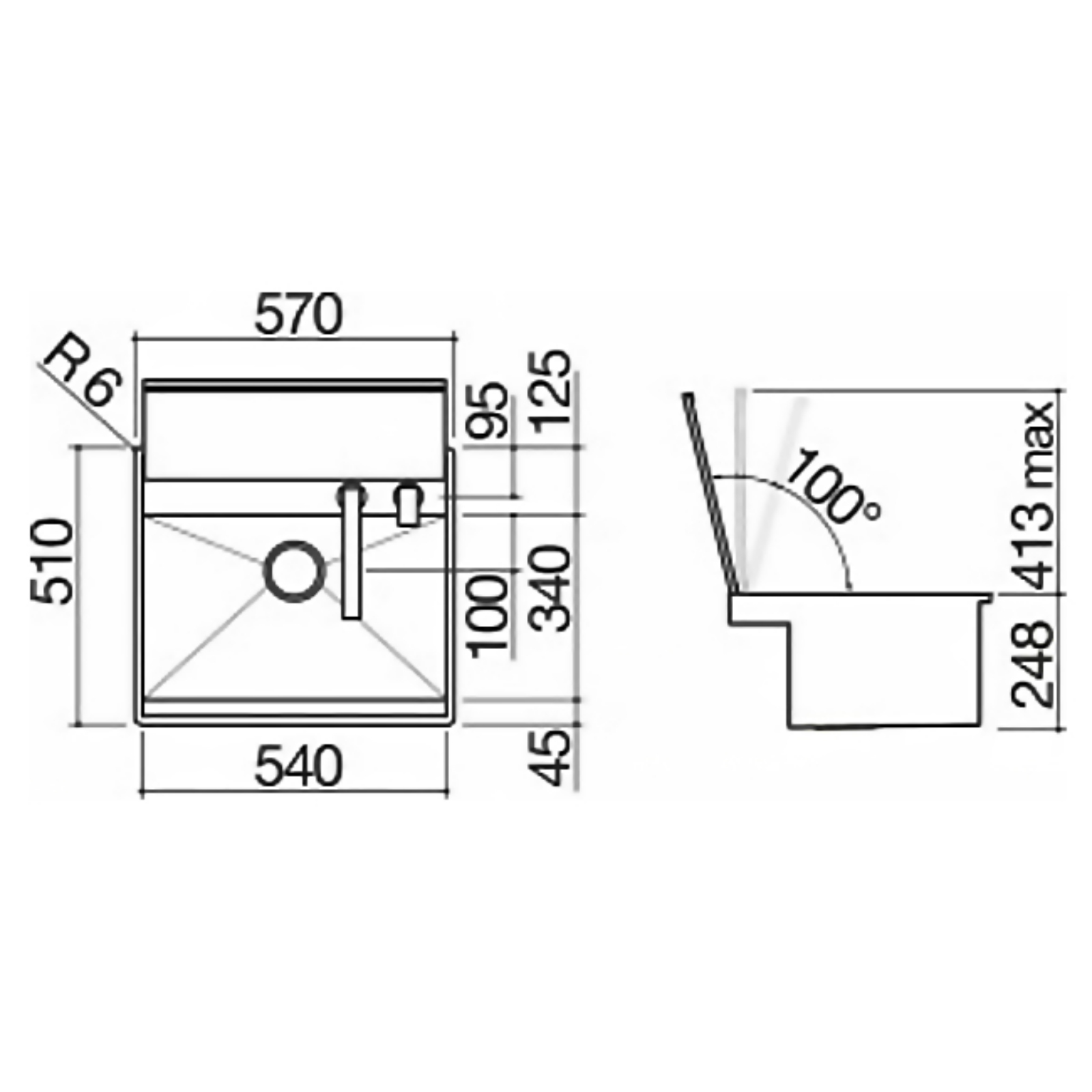 Barazza 1LLB60 Specifications Sheet