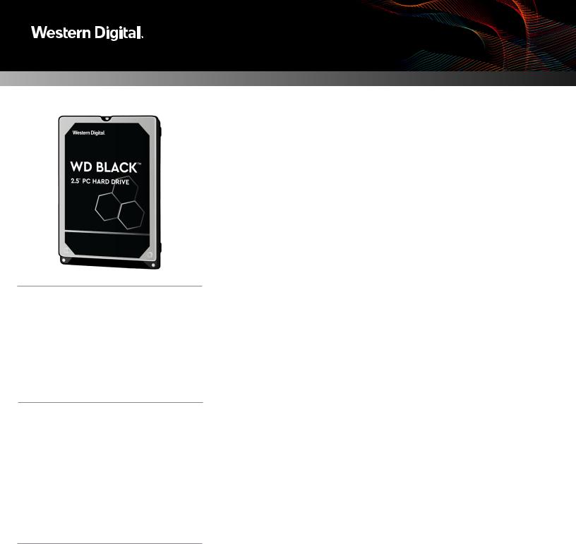 Western Digital WD5000LPLX User Manual