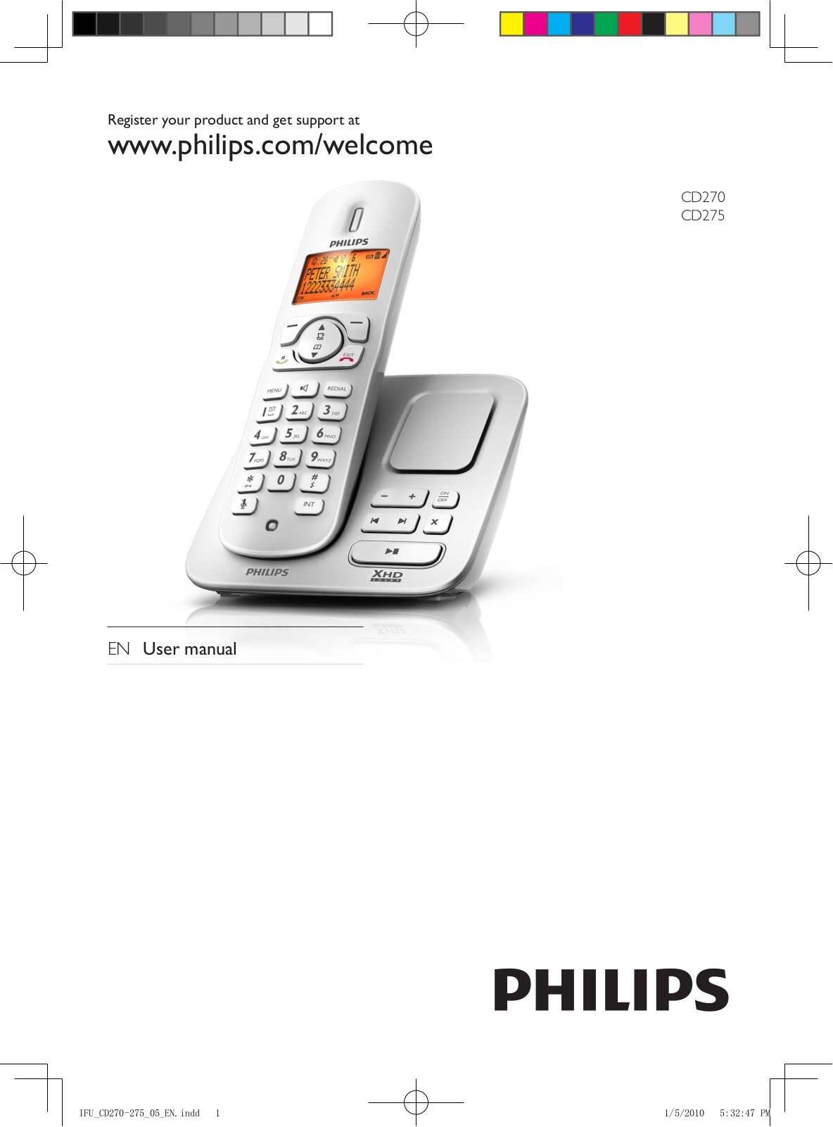 Philips CD275 User Manual
