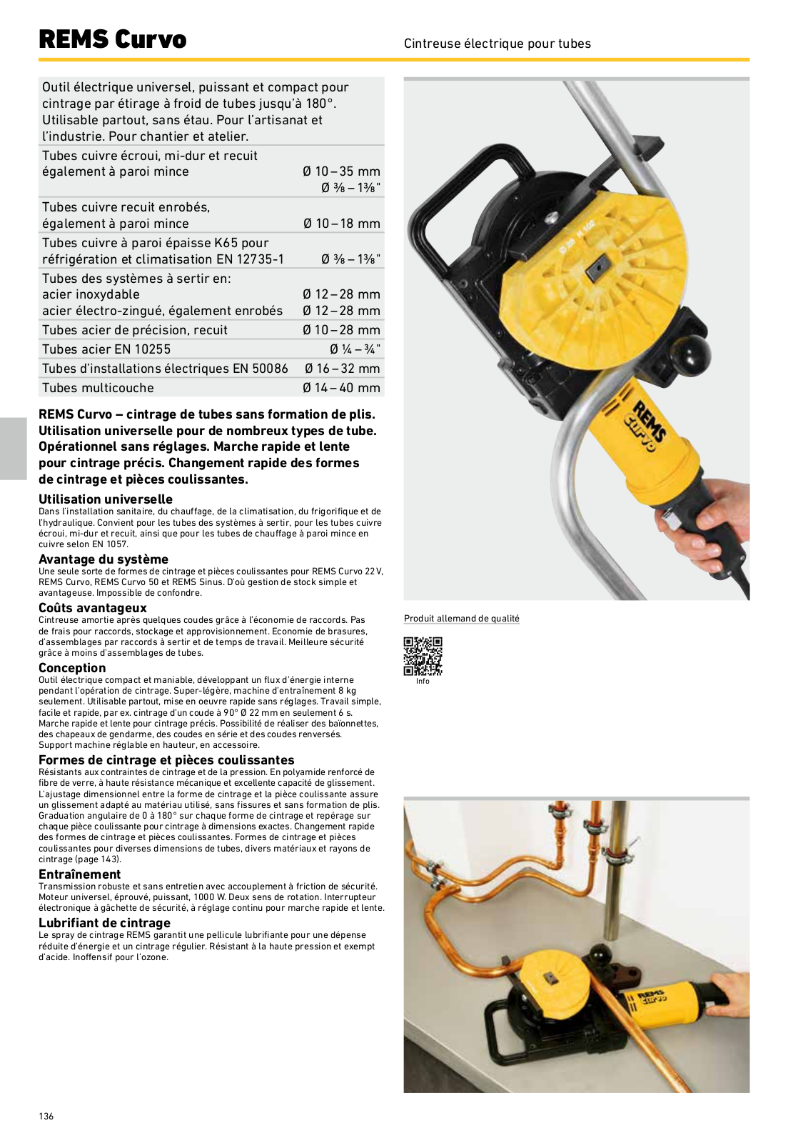 Rems Curvo Specification - ManualMachine.com