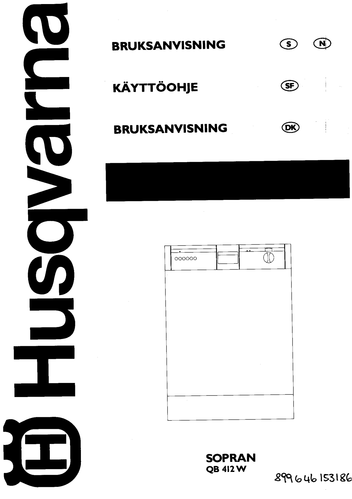 Husqvarna QB412W User Manual