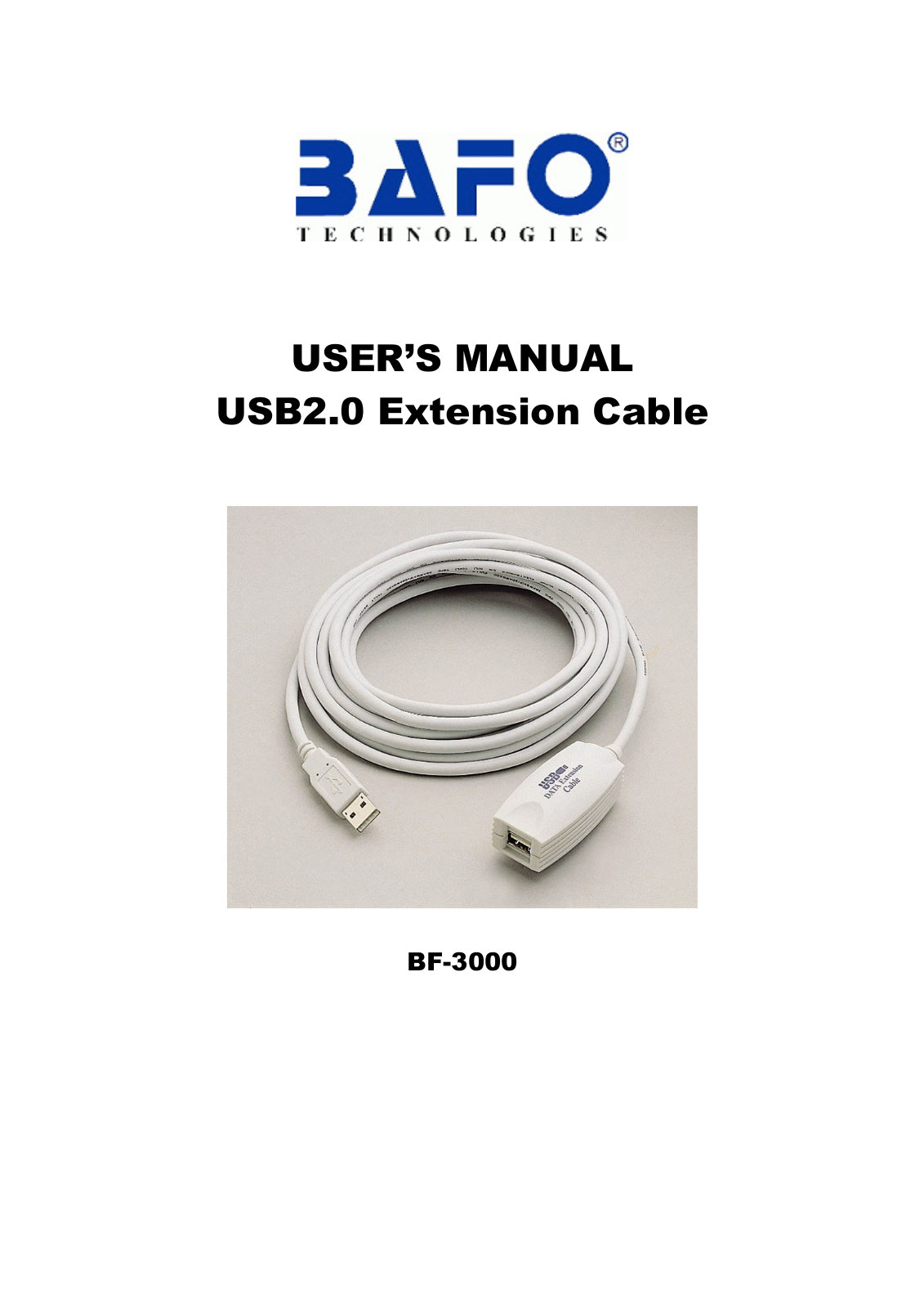 BAFO BF-3000 User Manual