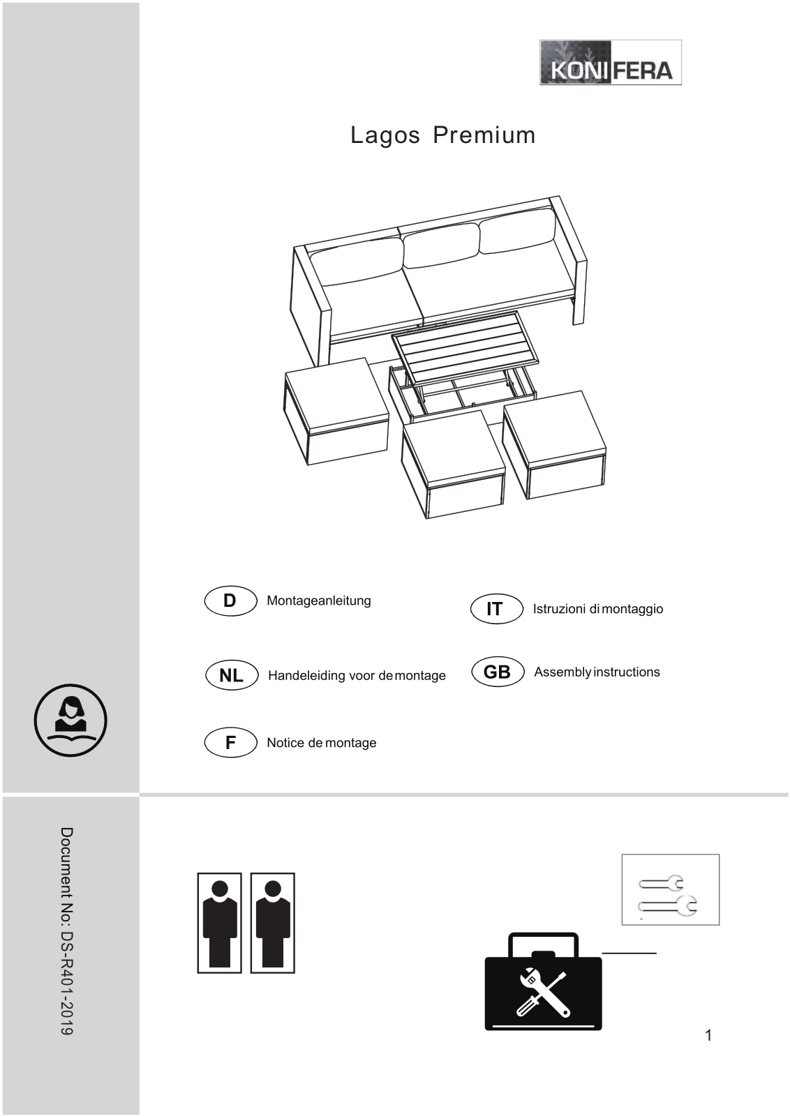 KONIFERA Lagos Premium User Manual