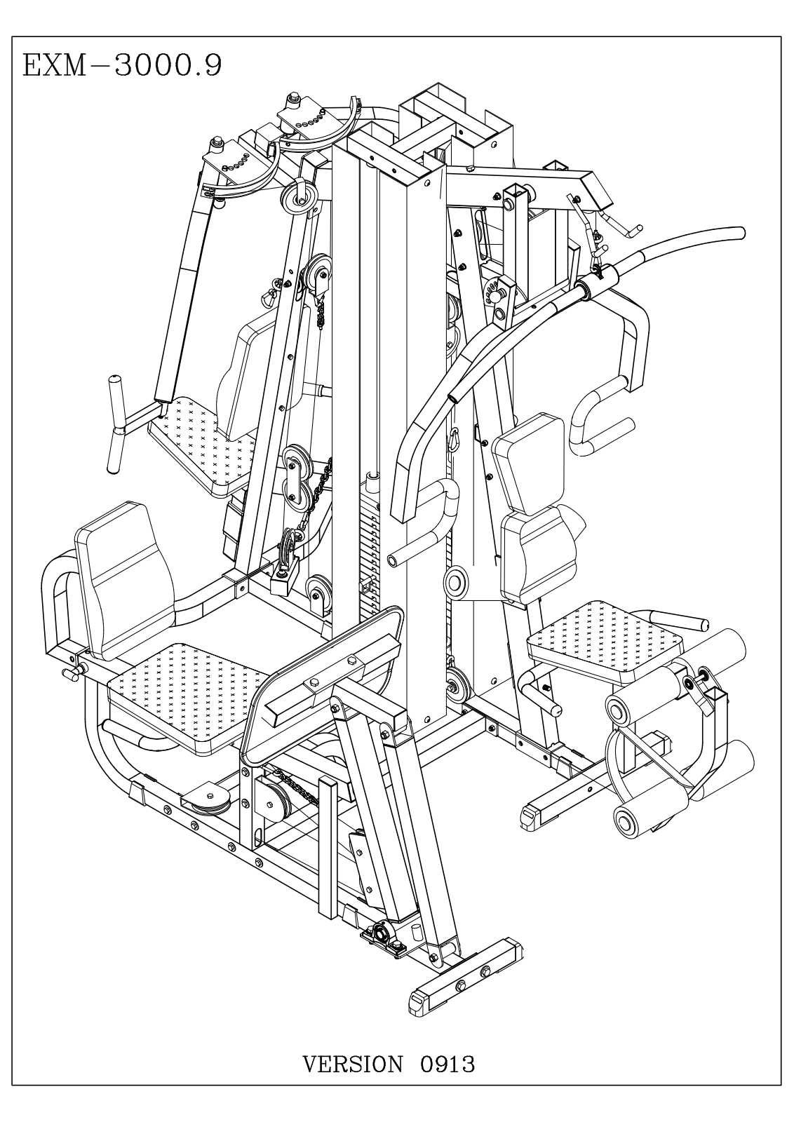 Body-Solid EXM3000.9 User Manual