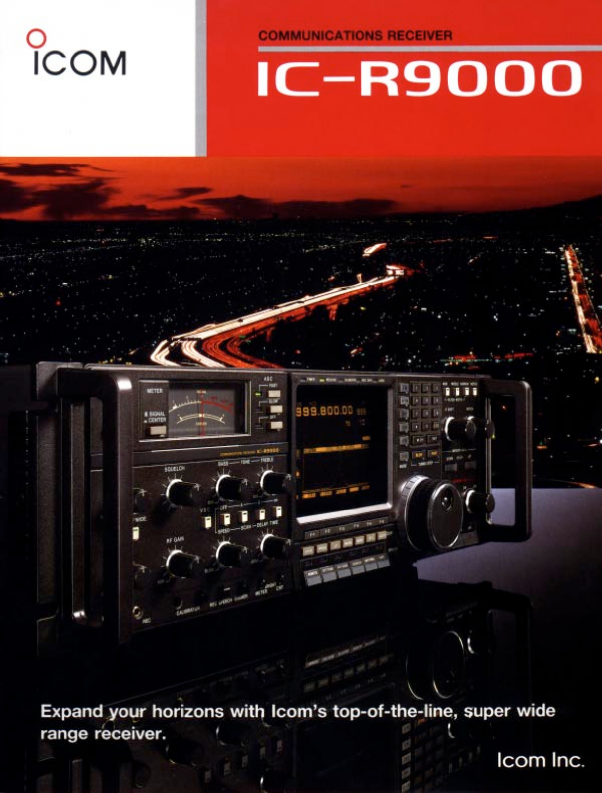 Icom IC-R9000 User Manual