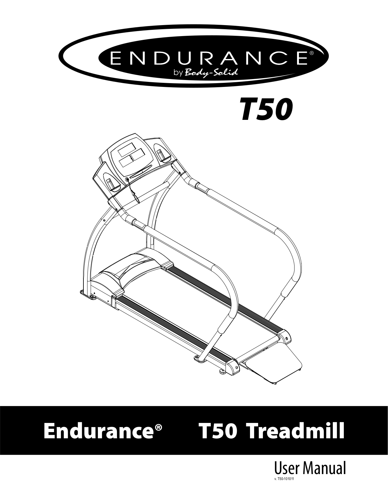 Body-Solid T50 User Manual