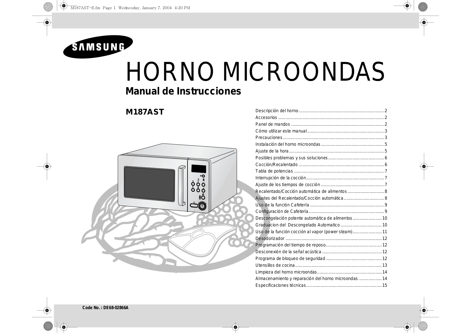 Samsung M187AST User Manual