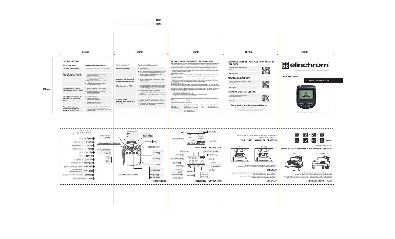 Elhrom ELSPHS Users Manual