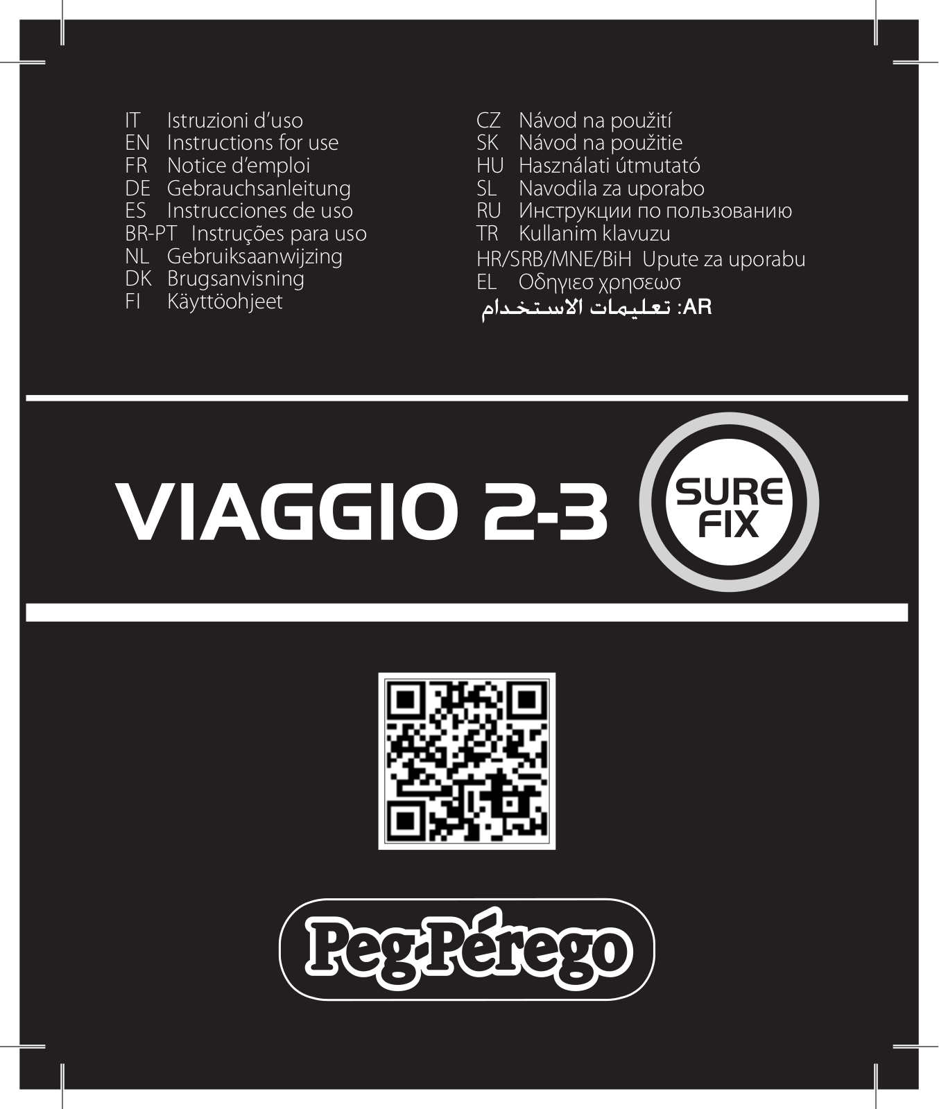 Peg Perego Viaggio2-3 User Guide