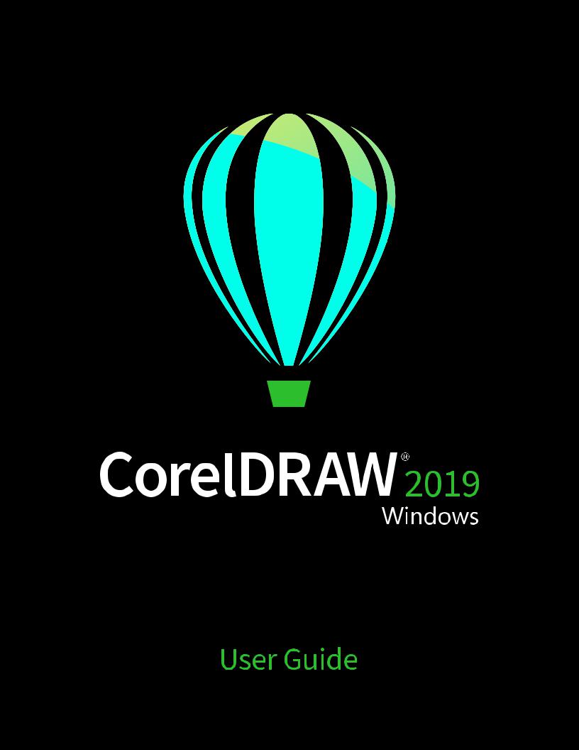Corel Corel Draw - 2019 User Guide