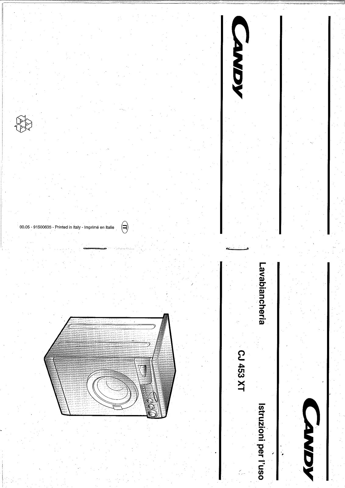 Candy CJ 453 XT User Manual