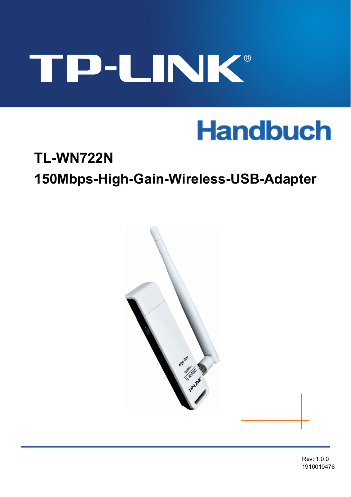 TP-LINK TL-WN722N User guide