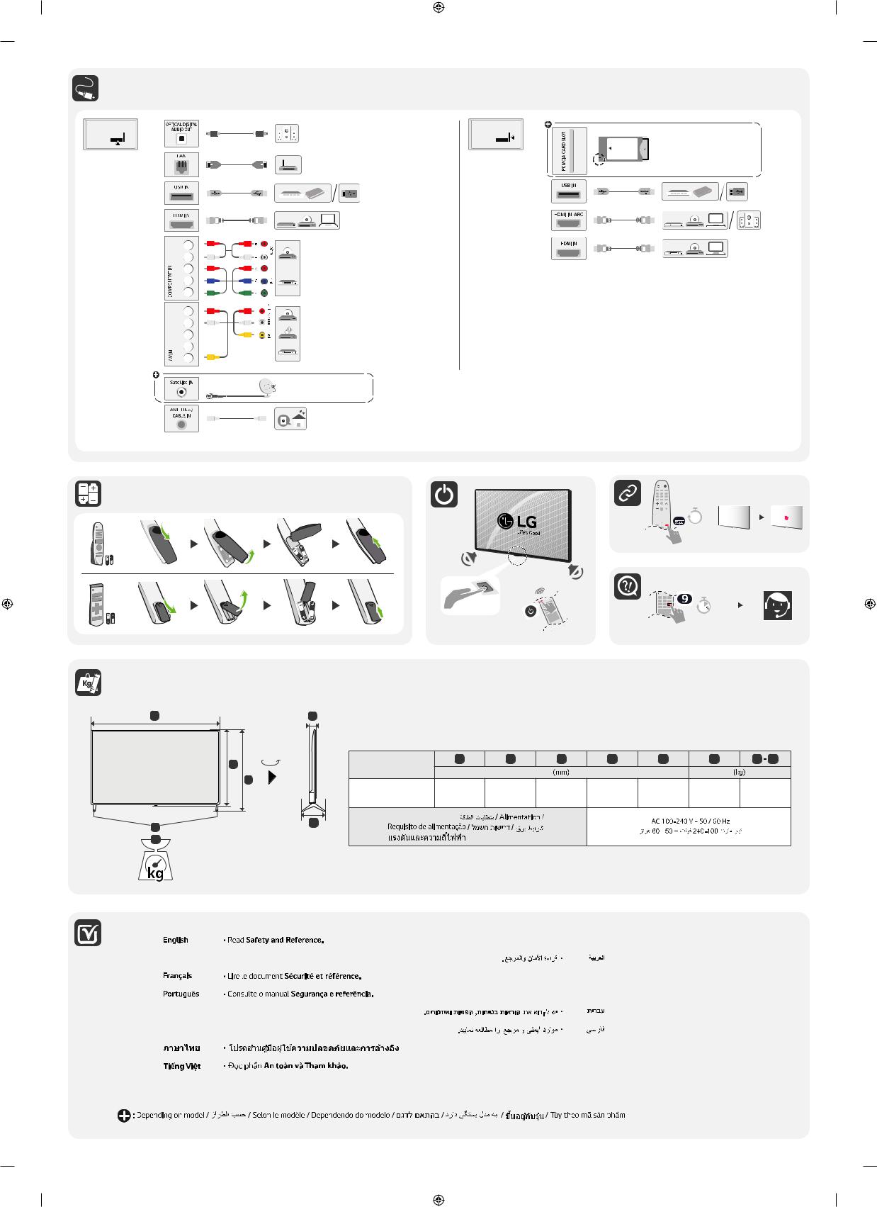 LG 75UN7290PTD User manual