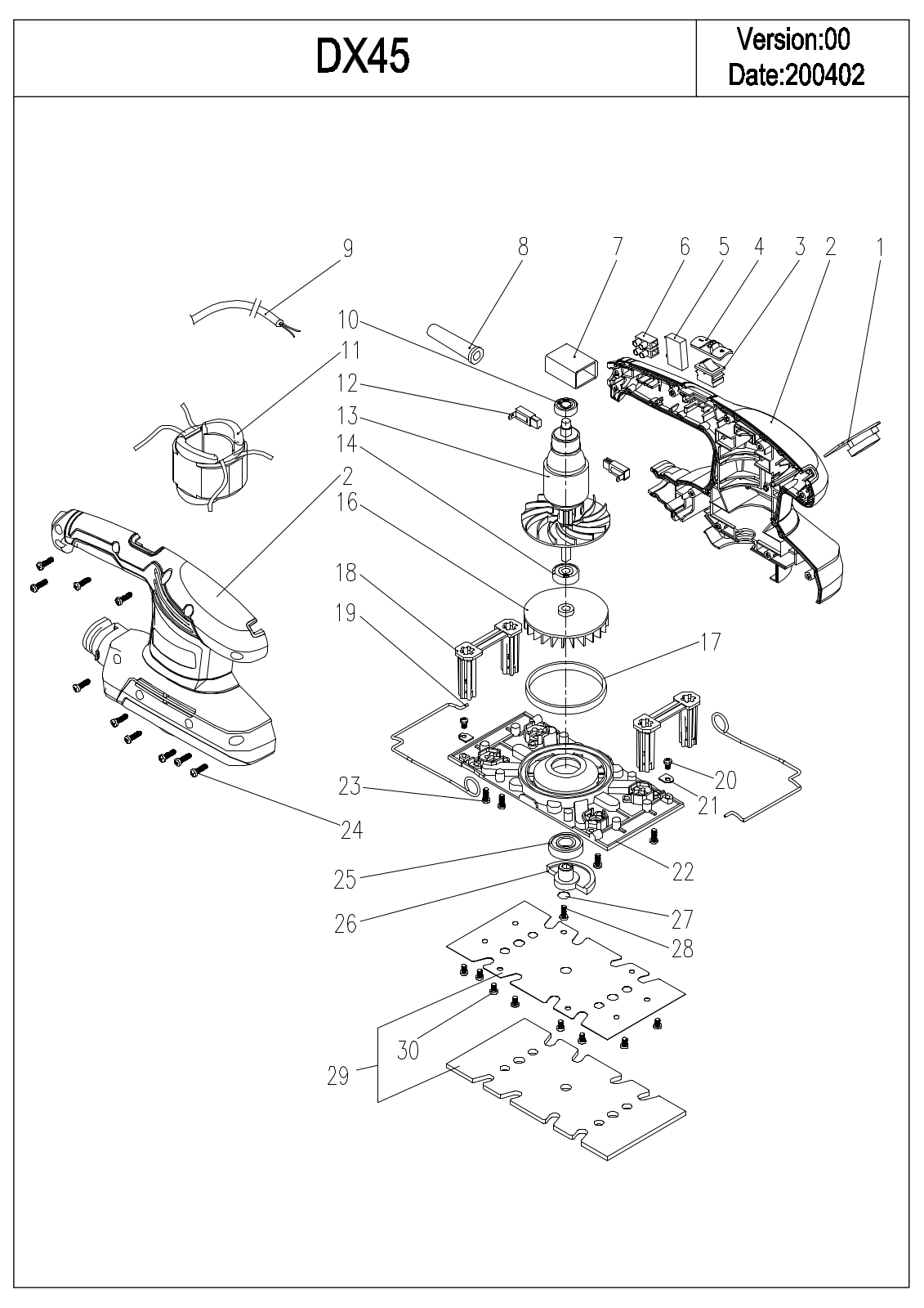 CAT DX45 Installation/Assembly Instructions - ManualMachine.com