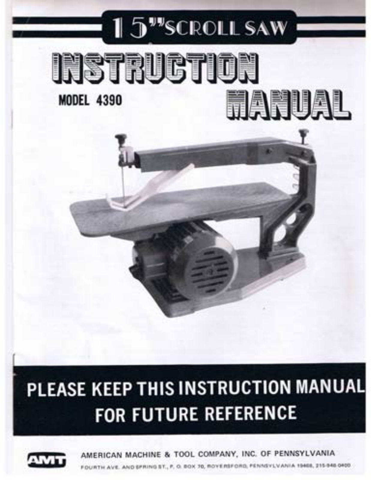 American Machine & Tool 4390 15