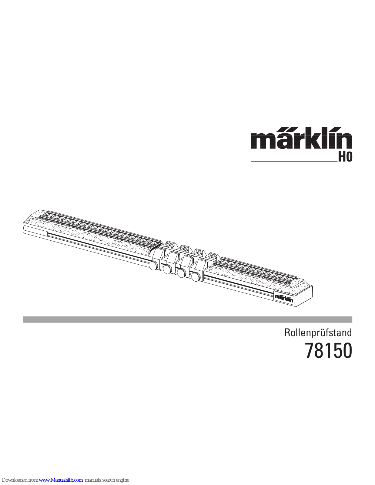 marklin 78150 User Manual - ManualMachine.com