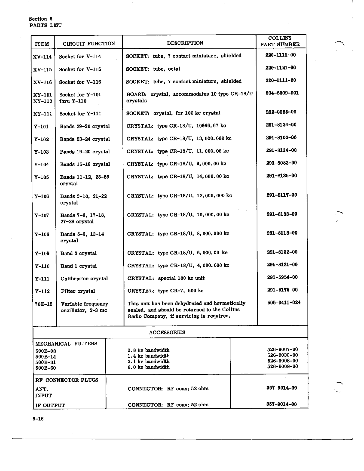 COLLINS 51J-4 User Manual (PAGE 65)