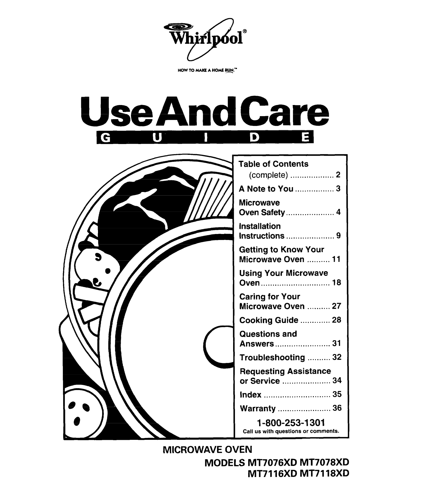 Whirlpool MT7116XD, MT7118XD, MT7078XD User Manual - ManualMachine.com