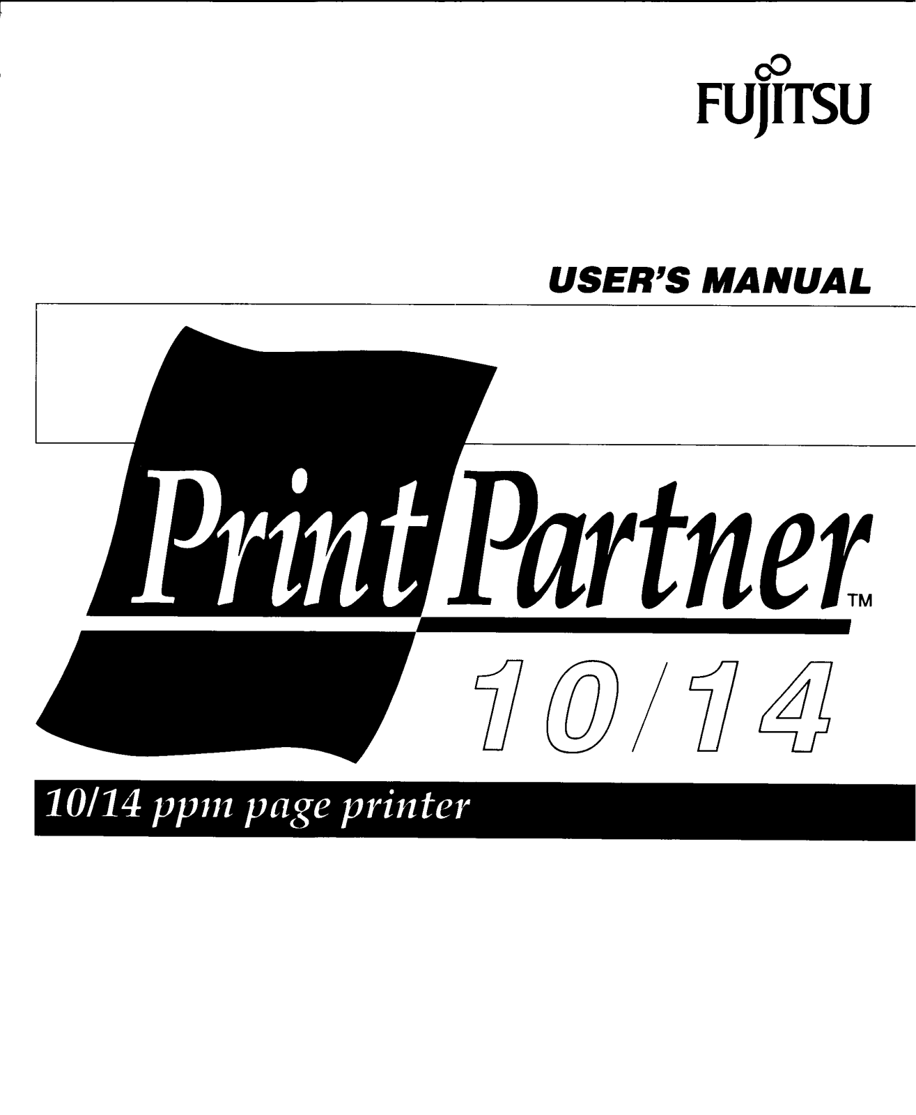 Fujitsu PrintPartner 10, PrintPartner 14 User Manual - ManualMachine.com