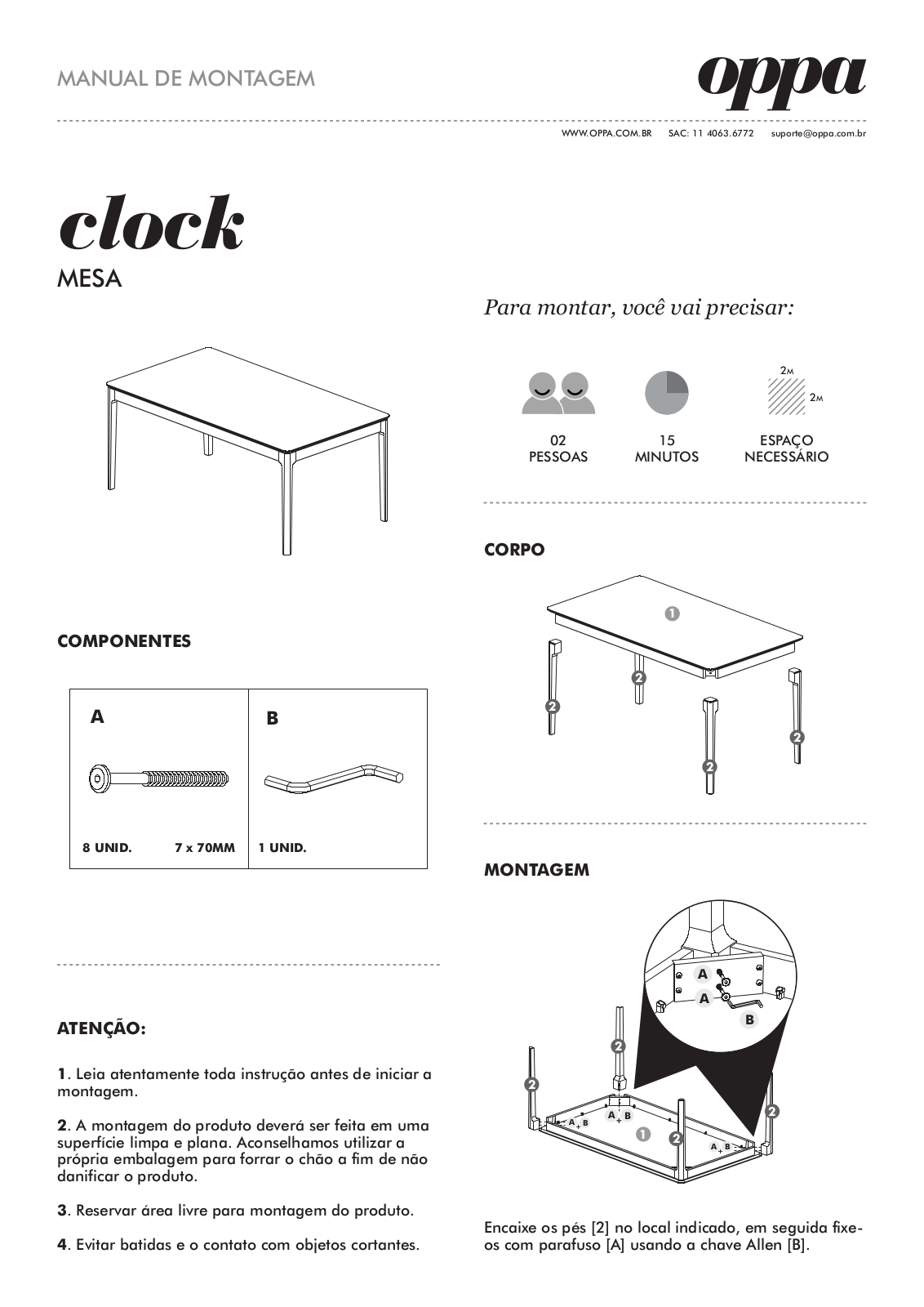 Oppa CLOCK User Manual