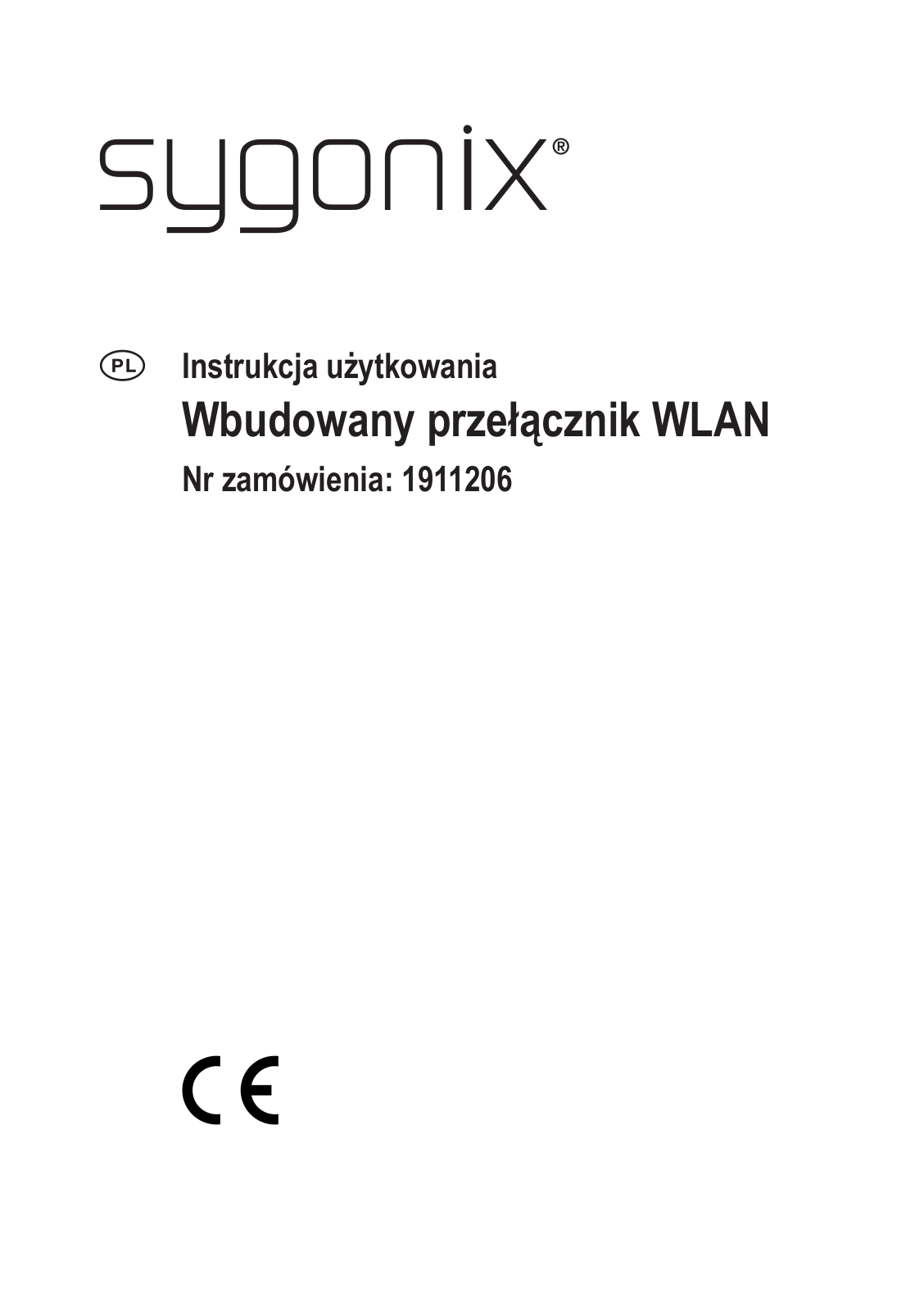 Sygonix SY-3822412 User guide