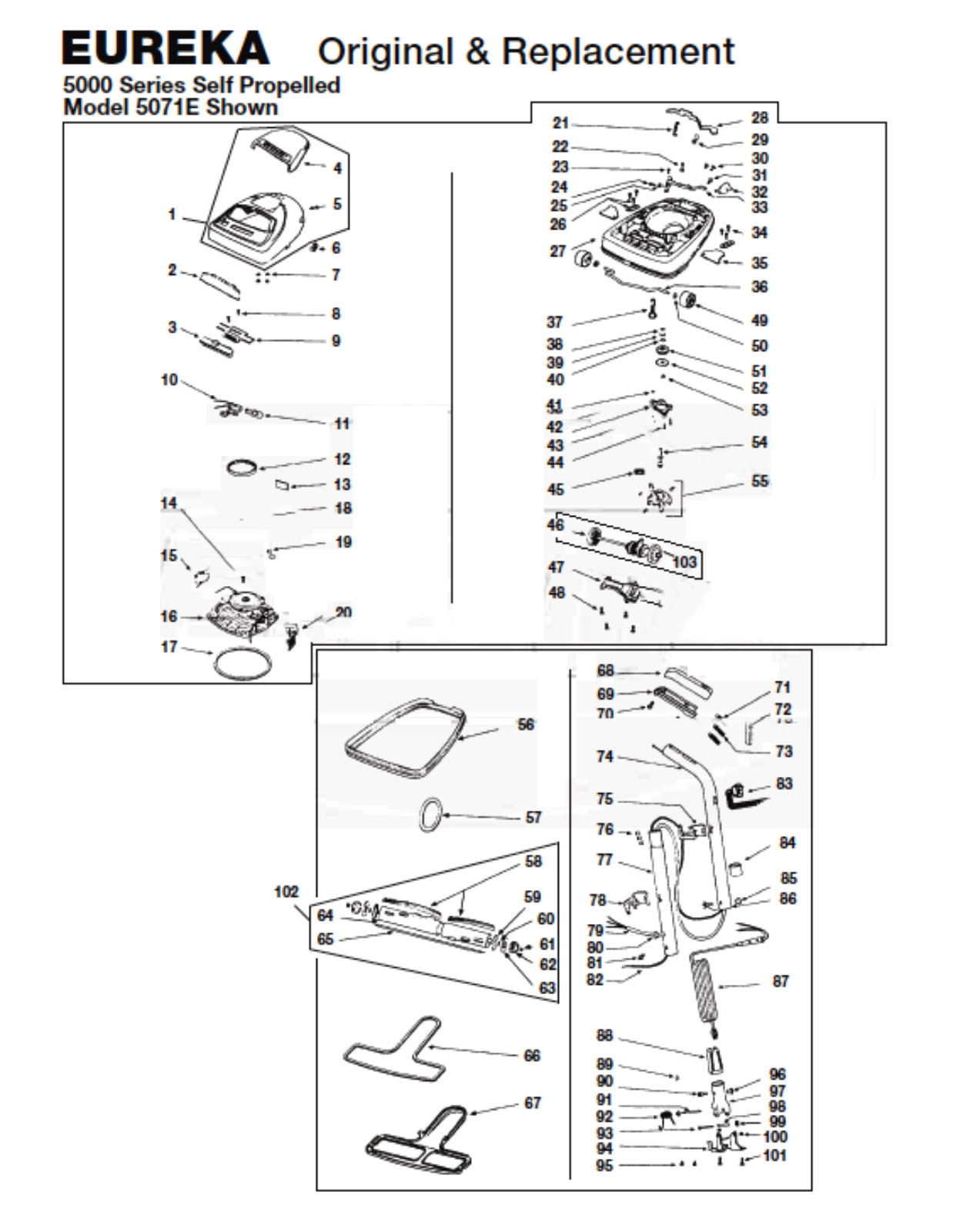 Eureka 5071e Owner's Manual