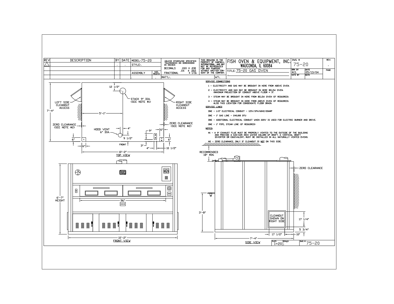 Fish Oven 75-20 User Manual - ManualMachine.com