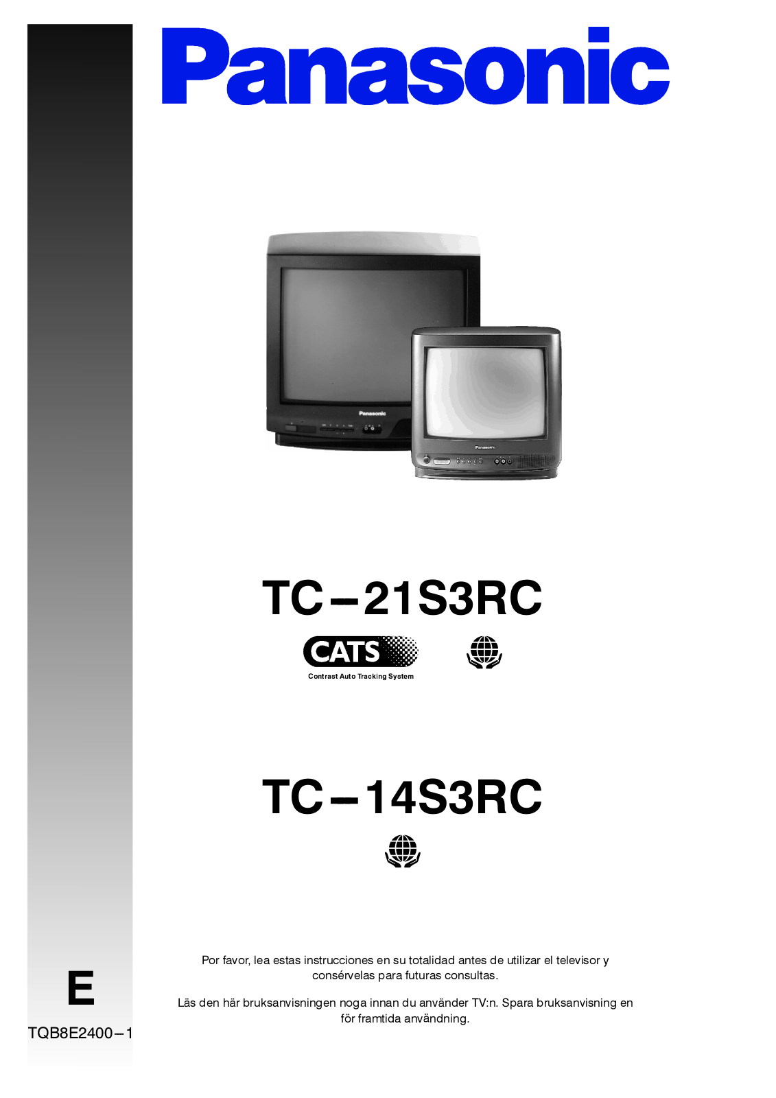 PANASONIC TC-21S3RC, TC-14S3RC User Manual