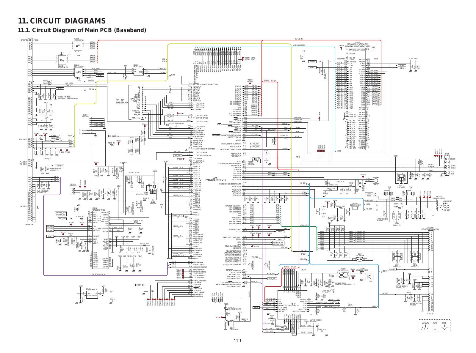 Panasonic EB-X60 Schematics