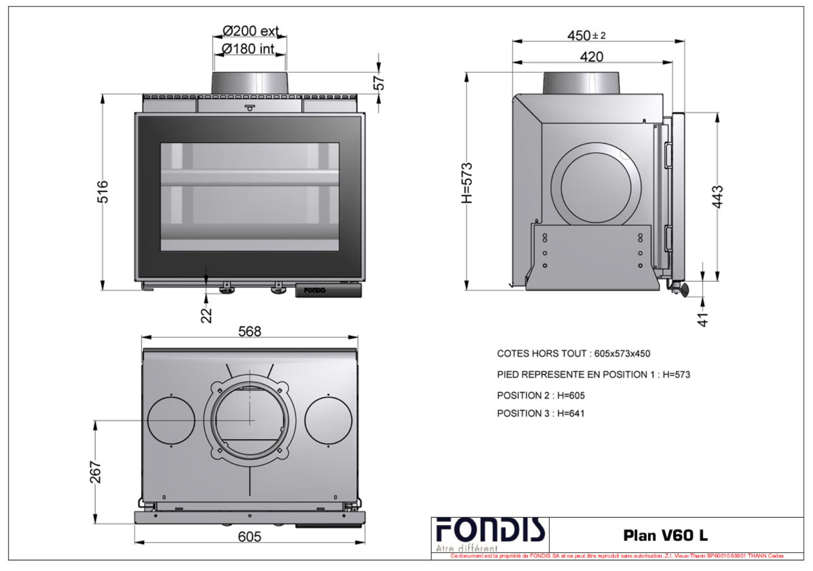 FONDIS V60 L User Manual