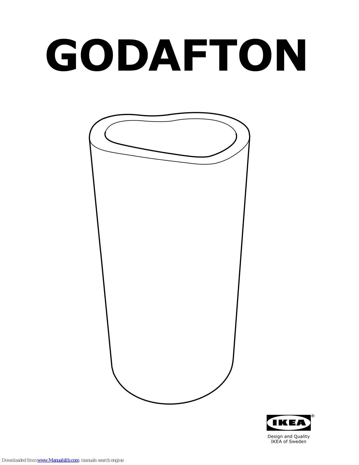 IKEA GODAFTON User Manual - ManualMachine.com