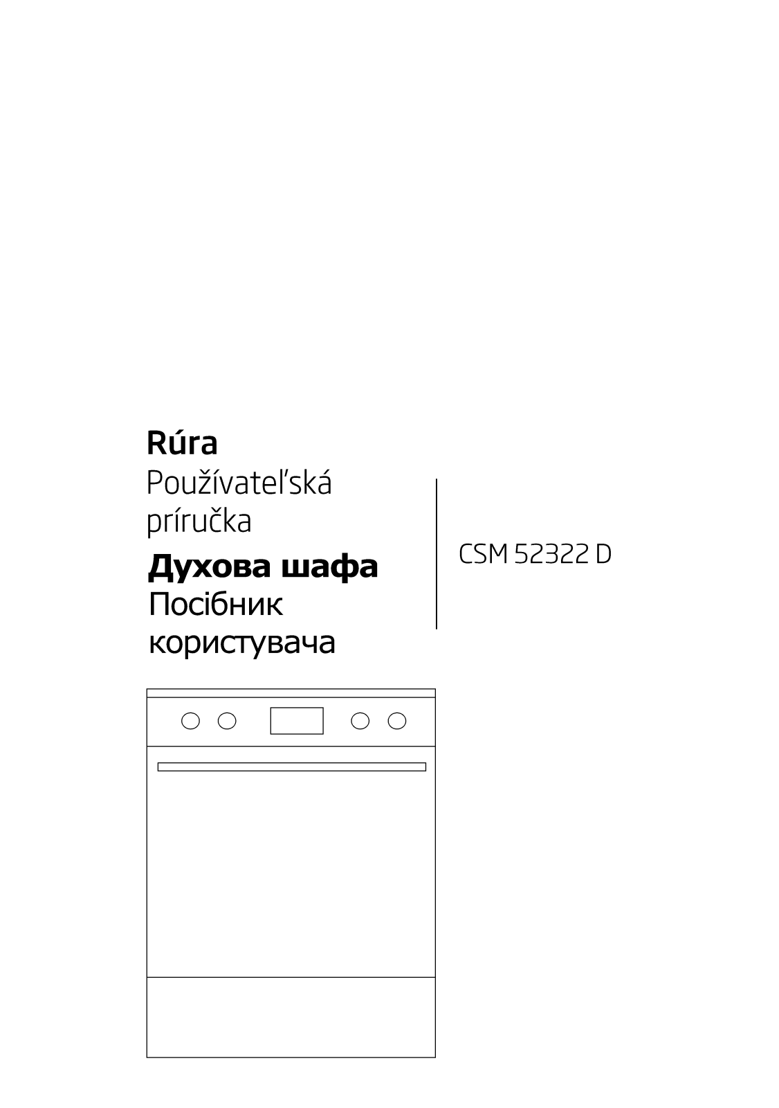 Beko CSM52322D User manual