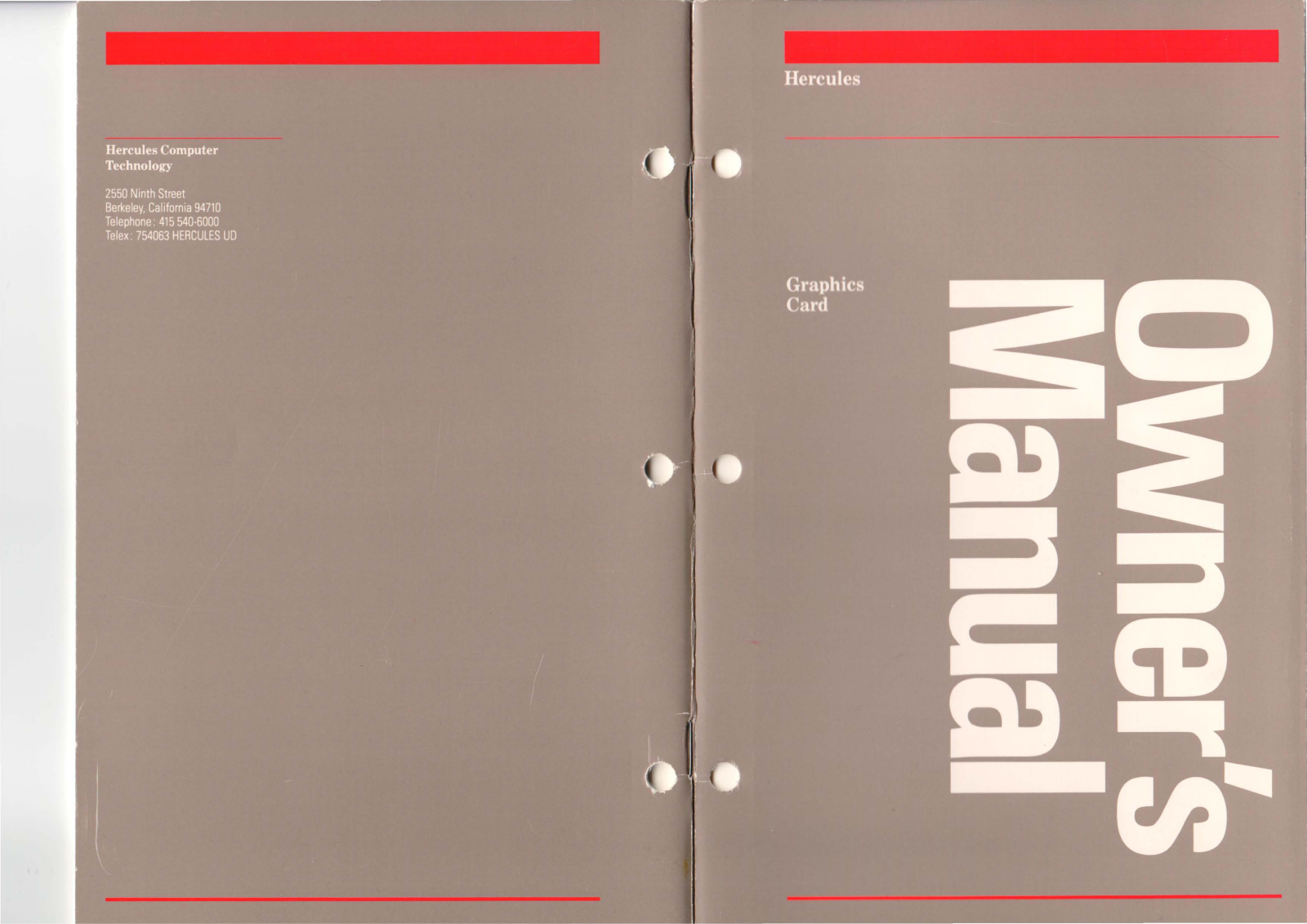 Hercules Computer Technology GB 100, GB 101 Owner's Manual - ManualMachine.com