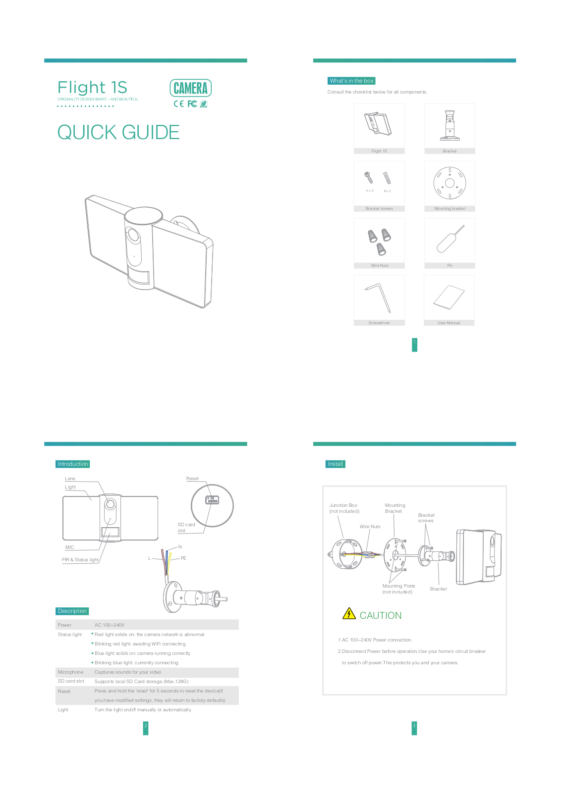 Hangzhou Meari Technology FLIGHT1S User Manual