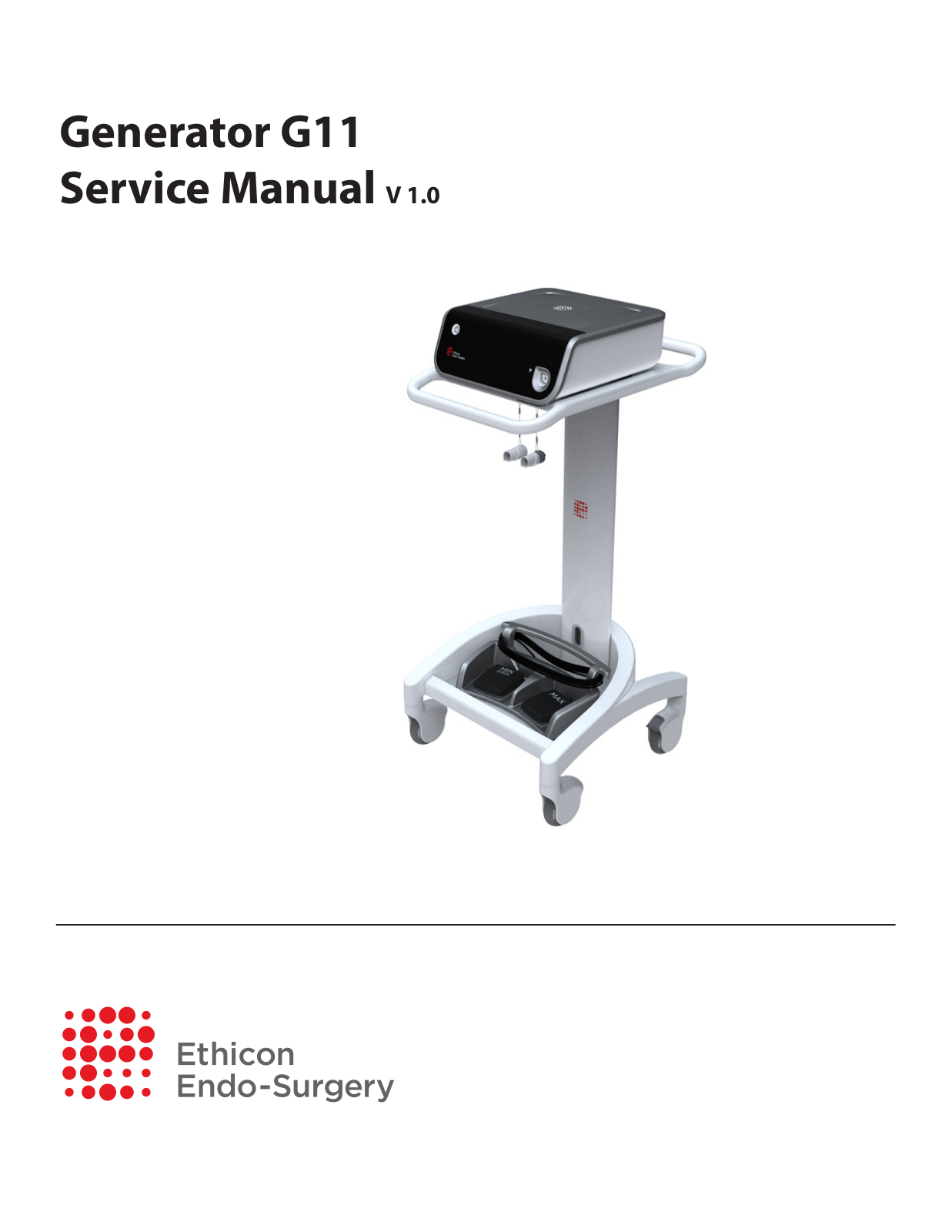 Ethicon G-11 Service manual