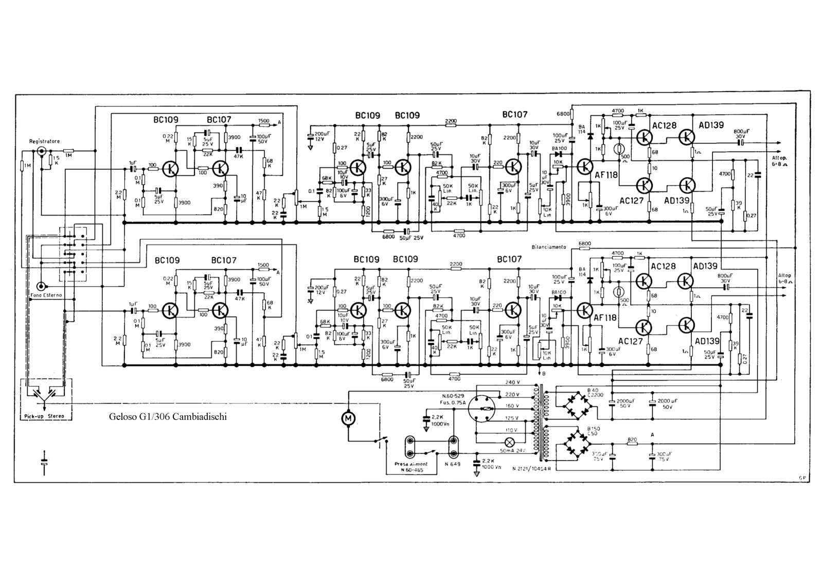 Geloso g1 306 schematic - ManualMachine.com