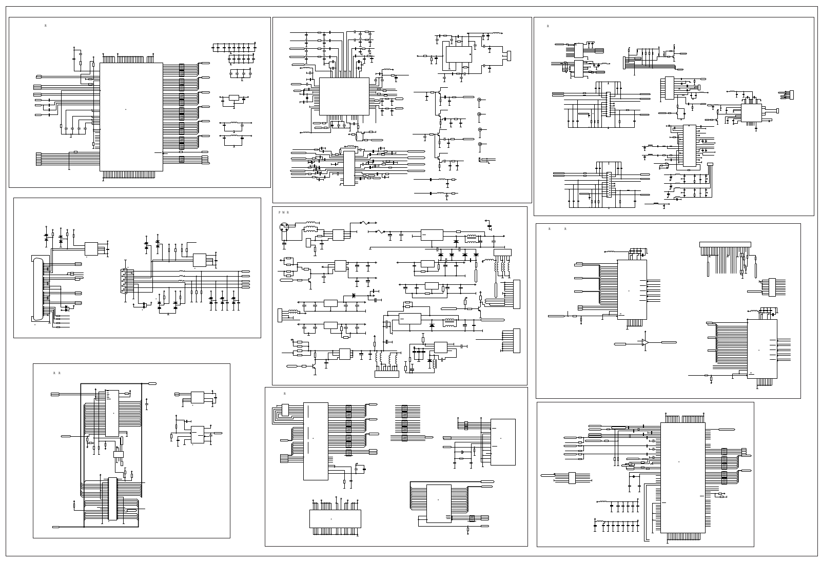 Beko Y51.190R Schematic