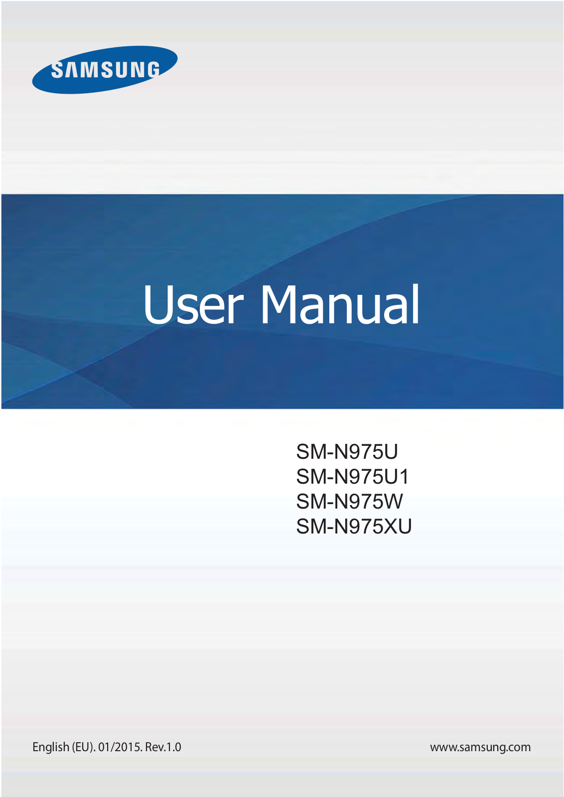 Samsung SMN975U Users Manual