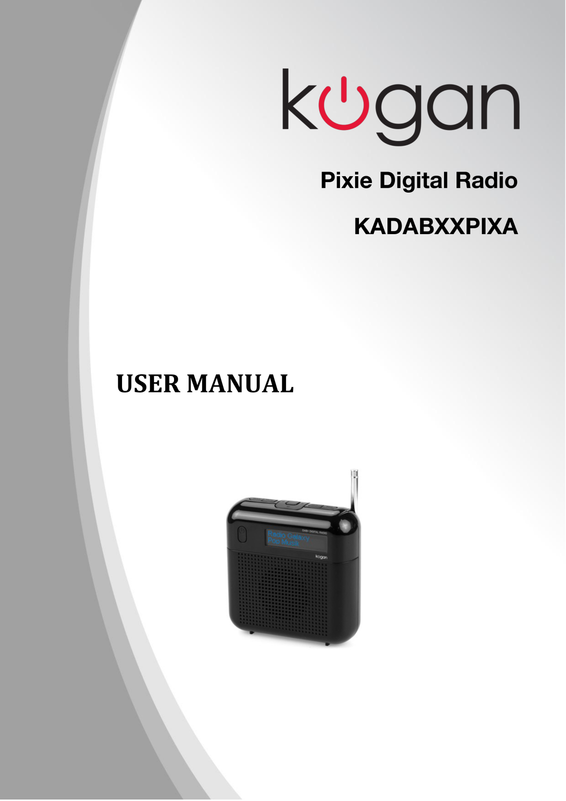 Kogan Kadabxxpixa User Manual