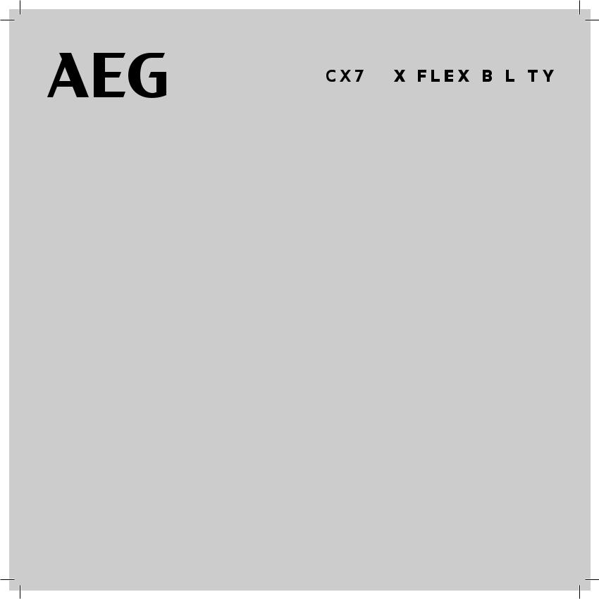 AEG CX7-21-EB User Manual