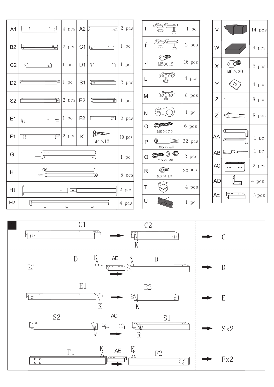 Aoodor ABDO1076 Installation & Assembly - ManualMachine.com