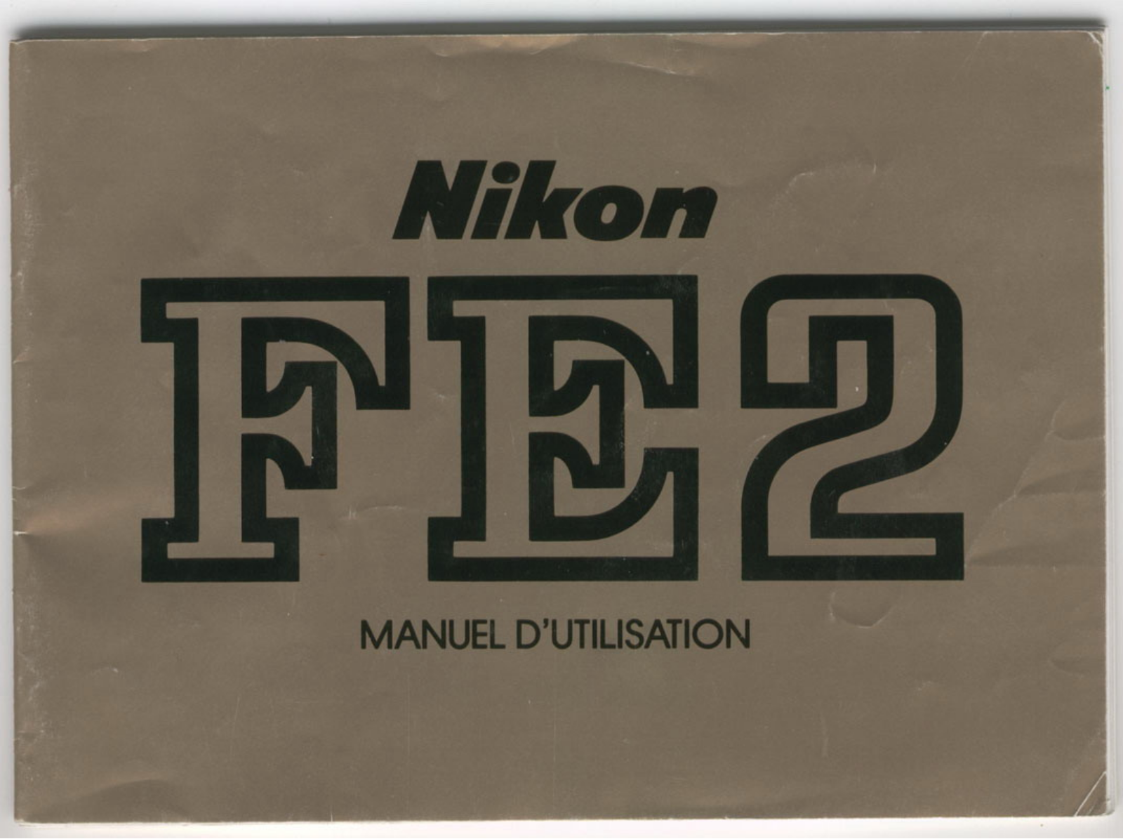 NIKON FE2 Instruction Manual