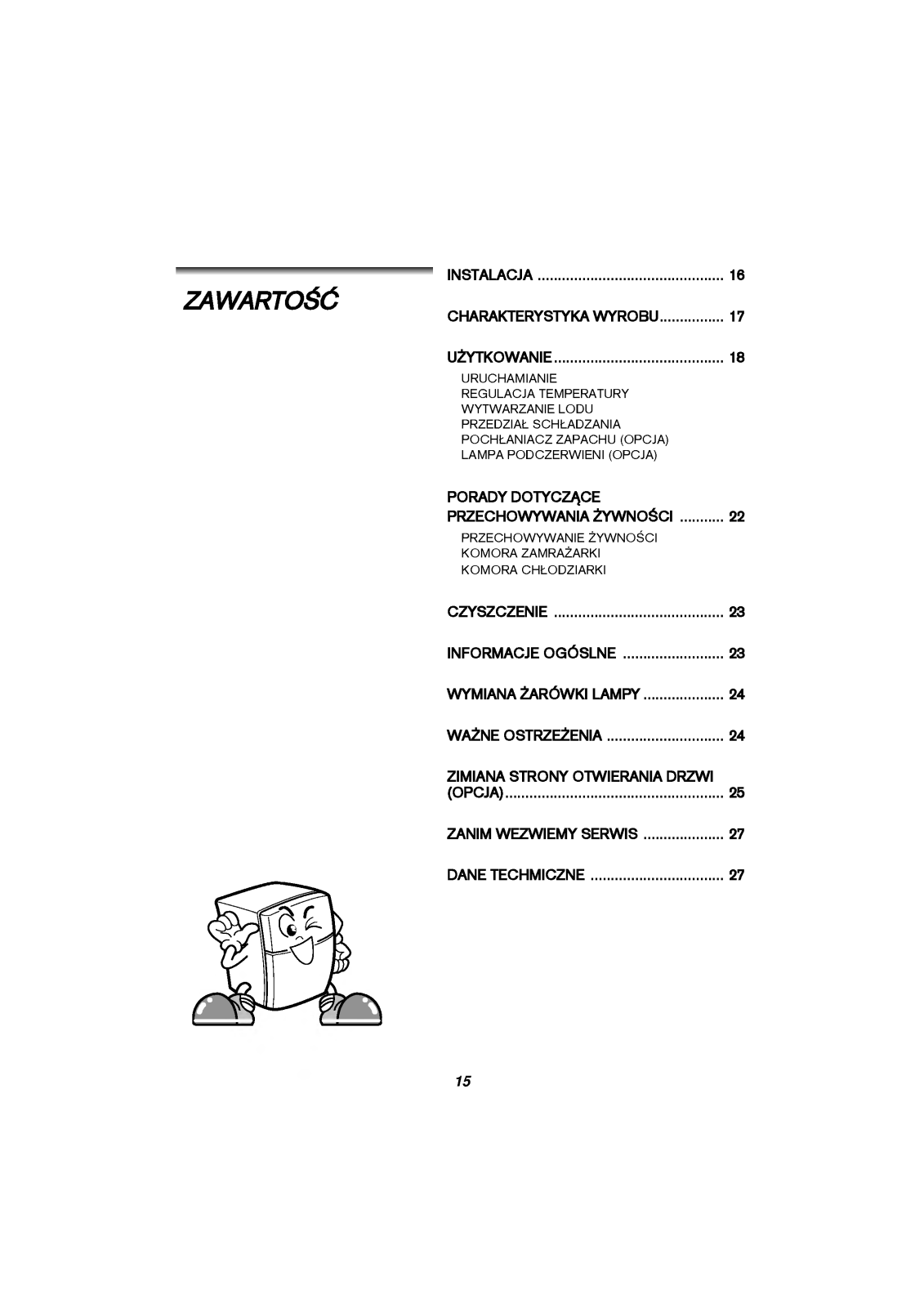 Lg GR-332SF, GR-372SF Instructions Manual