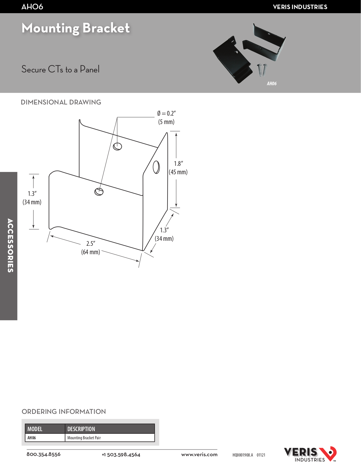 Veris AH06 Datasheet