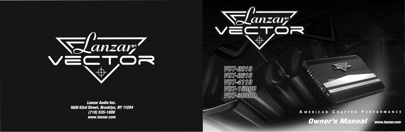 Lanzar Car Audio VCT-2010, VCT-3000D, VCT-1500D, VCT-4110, VCT-2610 User Manual - ManualMachine.com