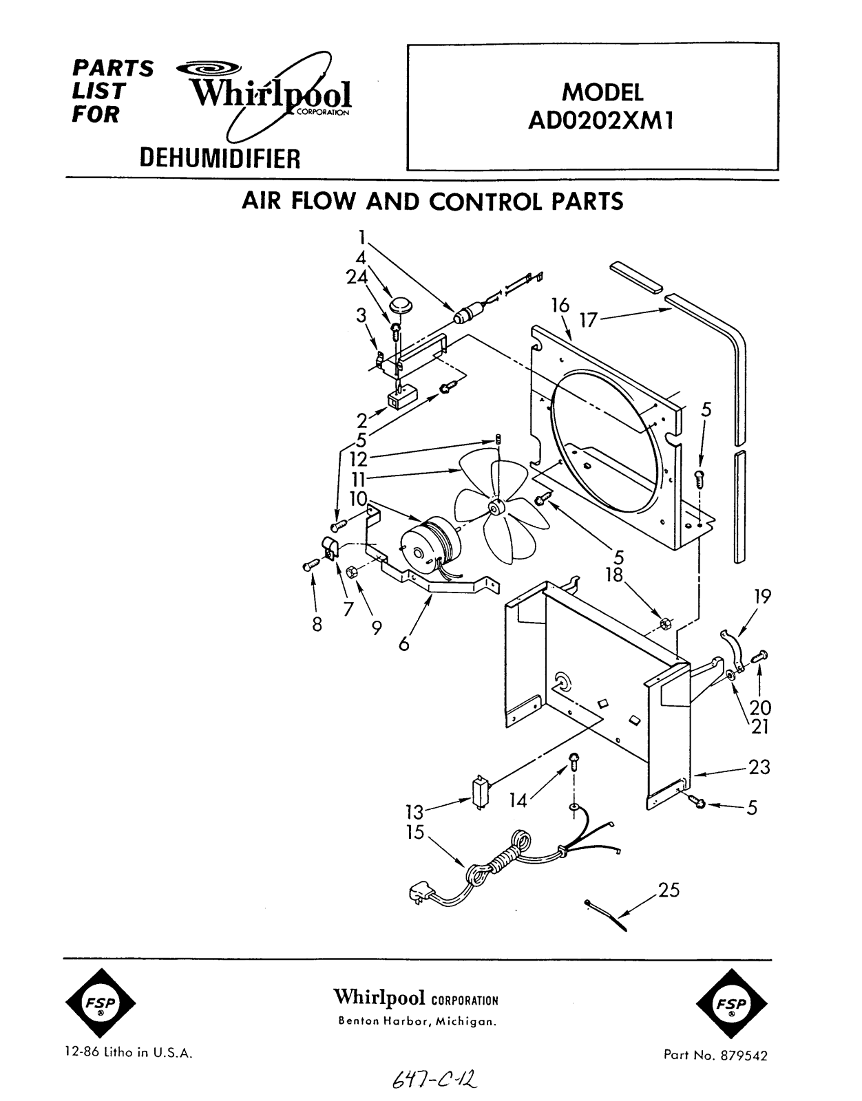 Whirlpool Ad0202xm1 Installation Template - ManualMachine.com