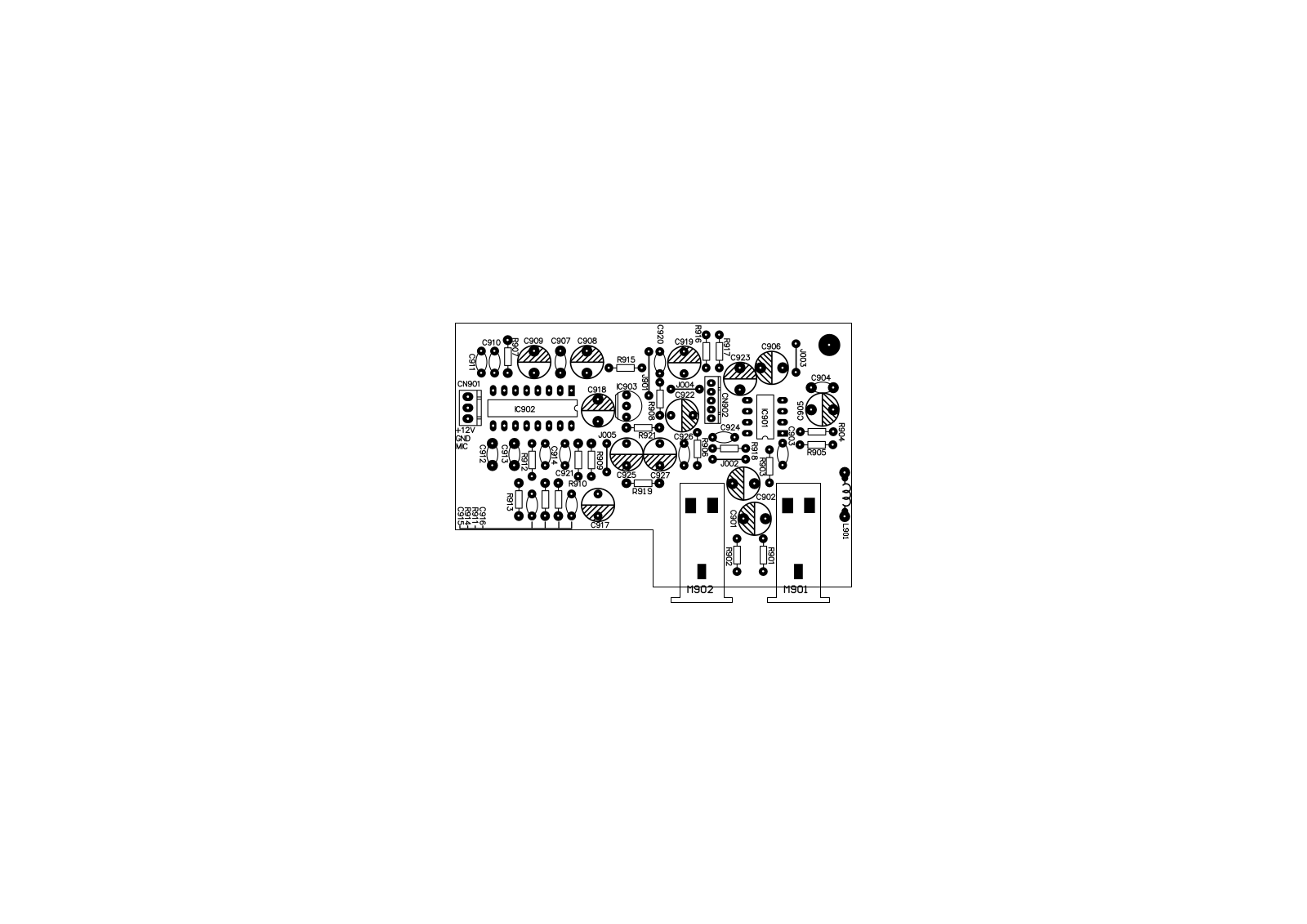 Vitek VT-4013 Schematic Top