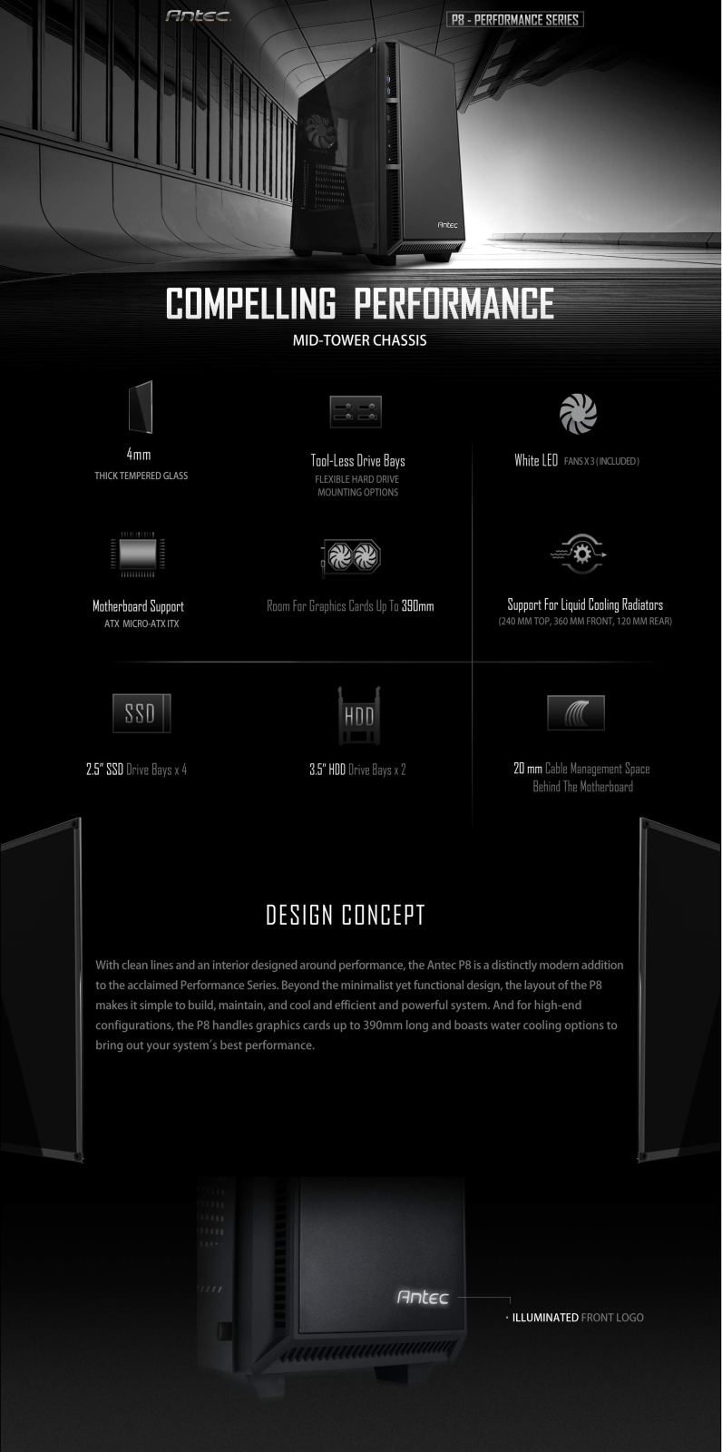 Antec P8 User Manual