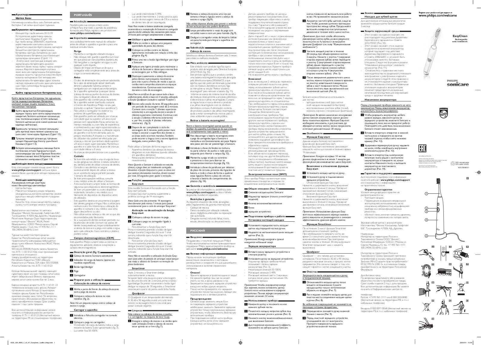 Philips HX6511/50, HX6511/34, HX6511/02 User manual